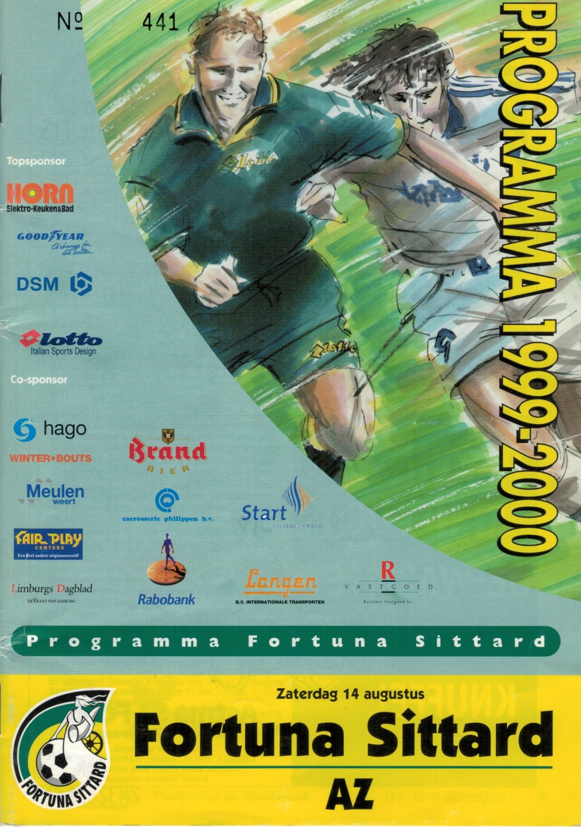 AZ Programma 14-aug-1999 Fortuna uit